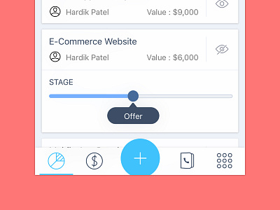 CRM Mobile App app crm deal ios mobile