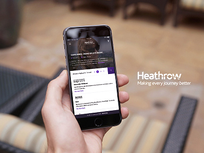Heathrow Airport - Concept Design airport concept heathrow ios app list