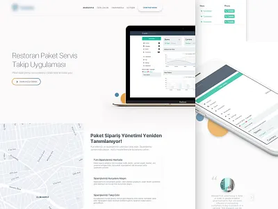 Homepage clean design flat homepage index landing page minimal ui ux web