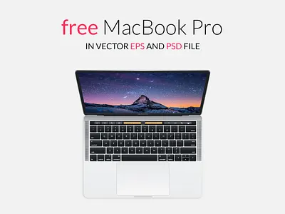 MacBook Pro PSD and Vector apple free macbook mockup psd vector