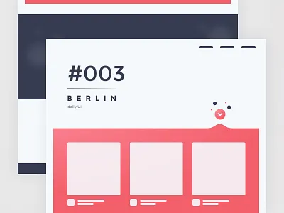 Daily UI #003 - Landing Page berlin daily100 dailyui day003 element interface landing page ui design website