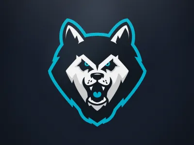 Husky Mascot Logo esports gaming husky mascot