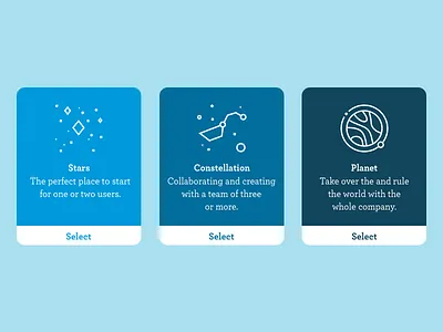 Daily UI - Select User Type company daily ui icons infographics interface minimal select space type ui user