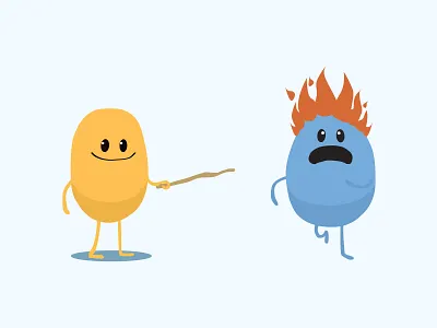Dumb Ways To Die cute design illustration vector