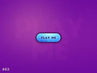 83 Button action blue button clickable color colour cta dailyui pink ui