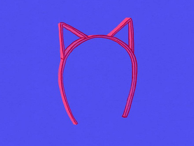 Daily Doodle #60 art cat ears cats costume dailies daily doodle illustration