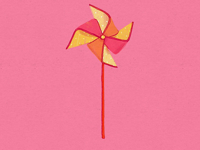 Daily Doodle #61 art daily decoration doodle illustration pattern pinwheel