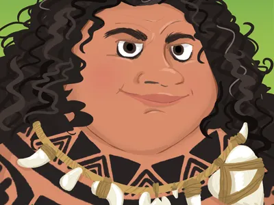 It's Maui Time!! art digital maui moana