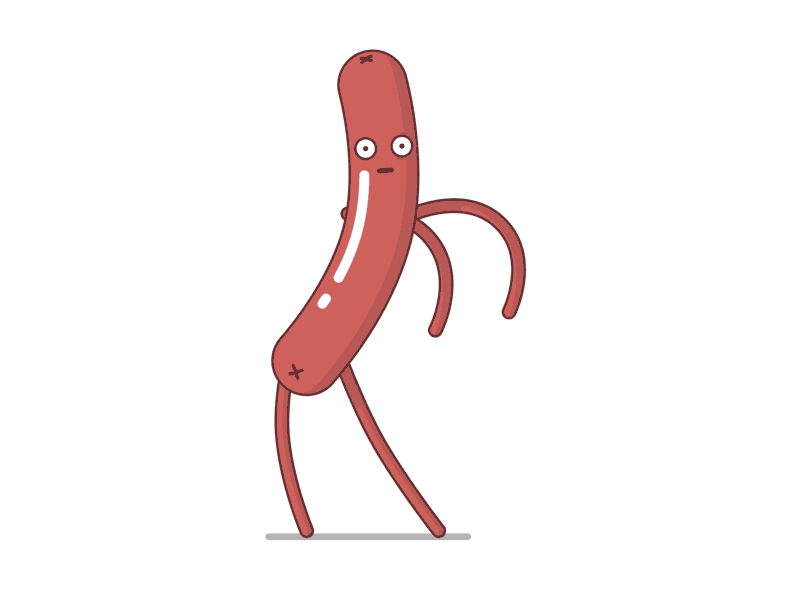 Wiener Dance after effects dance dont ban me pls hot dog pelvic thrust rubberhose slippery wiener