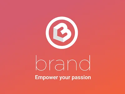 BRAND Logomark brand branding logo social network