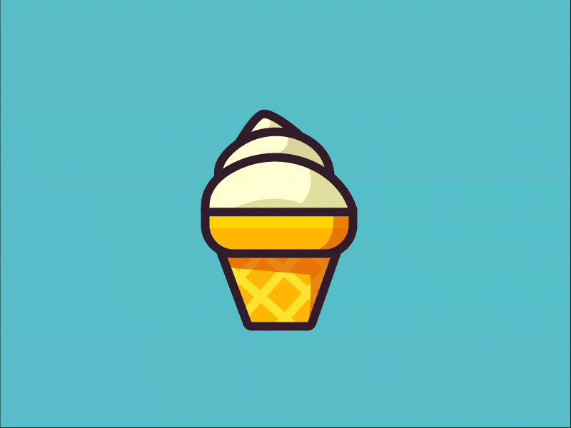 Hermit Crab animal animation cute gif hermit icecream