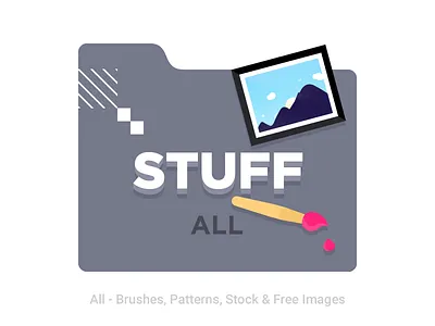 Personal folder icons update 7 brushes folder folders frame icon icons image patterns stock images