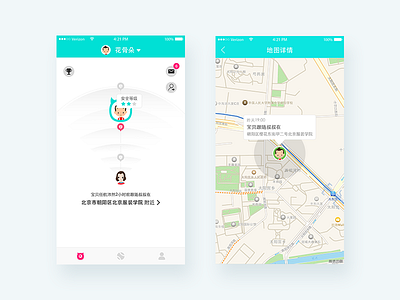 Budiu design icon illustration map ui