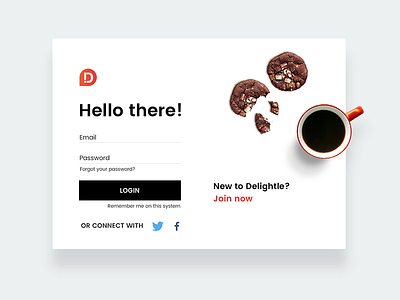 Login box box log in login popup signup website