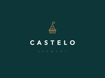 castelo avenir brand branding castle clean corporate design germany logo simple