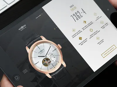 Zeppelin Watch Collection responsive website design concept android clock ios phone responsive ui ux watch web webdesign website
