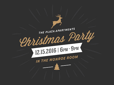 Resident Party Invite christmas grand invite party rapids