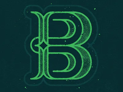 B b typography