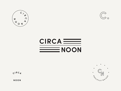 Circa Noon 2.0 brand circa noon logo type michigan minimal tan