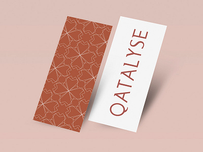 Work on pattern for Qatalyse brand design graphic illustration illustrator motif pattern