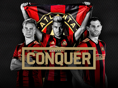 ATL UTD composite atlanta composite mls soccer sports design