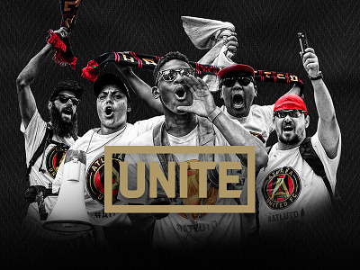 ATL UTD composite atlanta composite mls soccer sports design