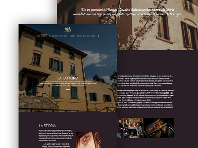 Sant'Appiano Farm website chianti farm italy web design wine