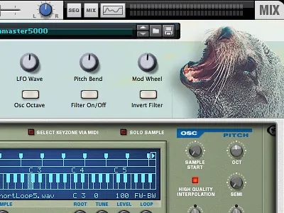 Custom Combinator Background (for Propellerhead Reason) customization graphic design software