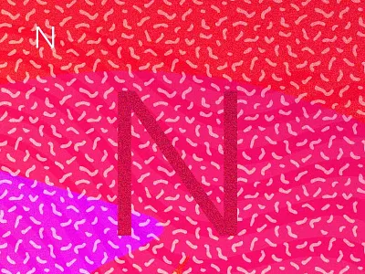 N baugasm n poster typography