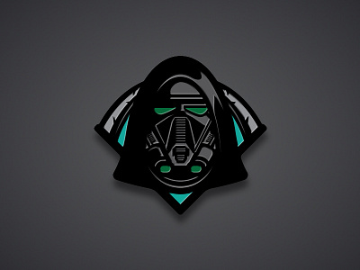 "Death" Pin badge death enamel pin logo pin rogue one star wars trooper vector
