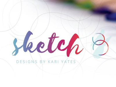 Sketch branding design logo