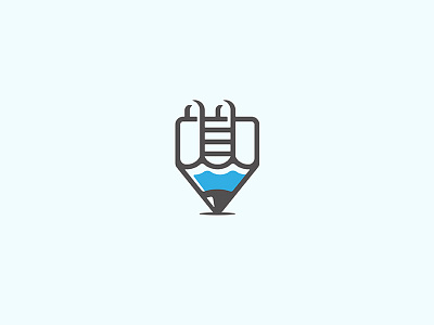 CreativePool branding creative design icon logo logodesign pencil pool