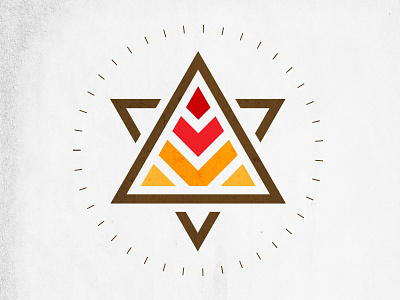 Pyramid Power design logo pyramid