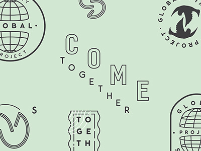 Brand Exploration branding charity illustration logo print