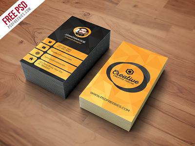 Freebie : Agency Business Card Template Free PSD business card designer free psd freebie graphic personal photoshop premium psd print template professional psd verical