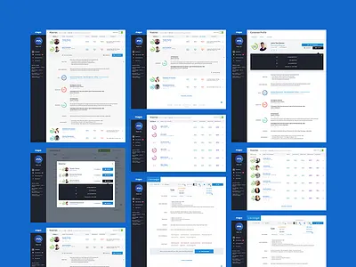 Majio - Overall Screens ai big data careers dashboard data hr listing majio popup