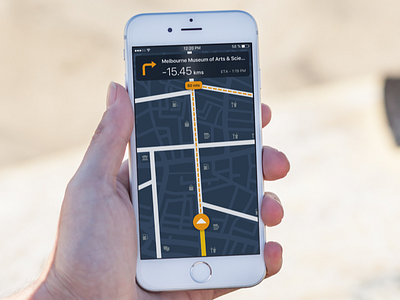 Daily UI 29 29 challenge daily directions gps maps navigation ui