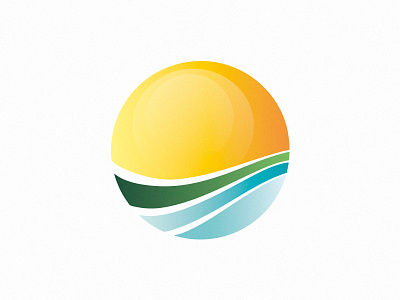 Logo for fun logo logotype nature sun