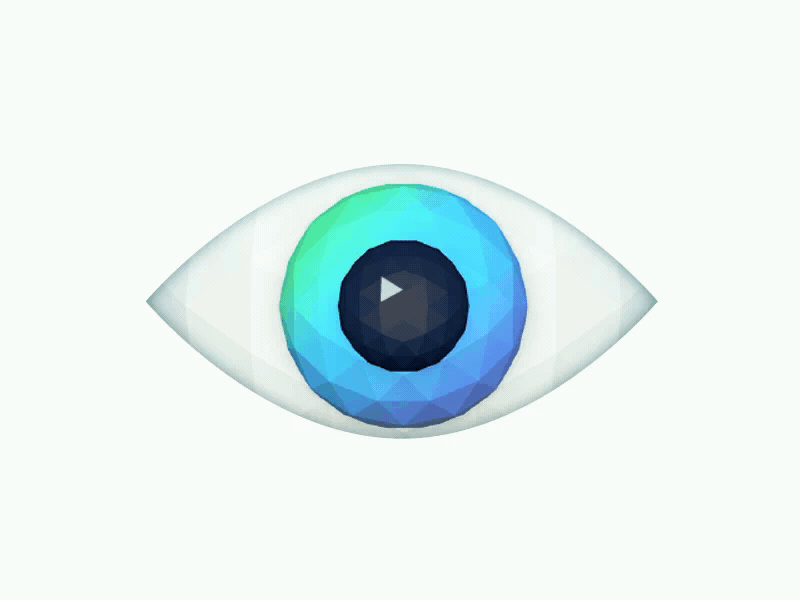 Blink email loop GIF eye c4d ae loop gif blink low poly low poly