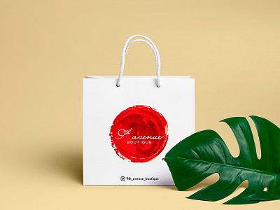 Branding for clothing store "9th avenue boutique" bag boutique branding cloth logo shop store