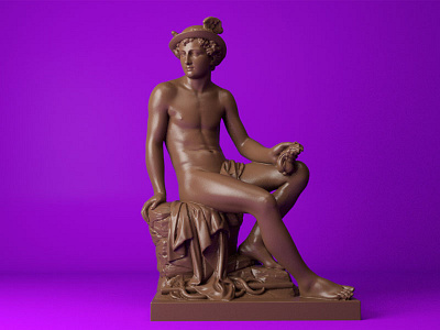 Chocolate Man 3d arnold c4d cinema 4d illustration