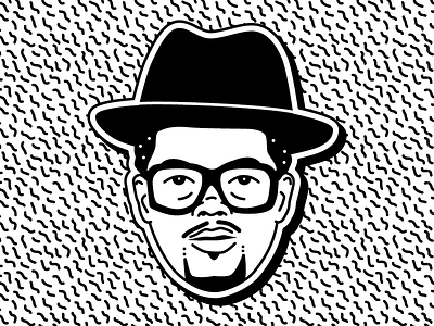 DMC cartoon darryl mack dmc rapper run dmc