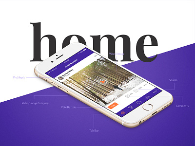 Story Makers Community - Shot012 app home page cool ui mobile app ui uiux video app