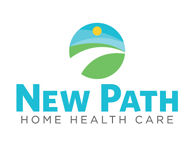 New Path Logo icon logo path sky sun