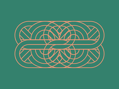 Kimama Process Work 60s 70s brand clothes clothing exploration green lines logo pattern process retro
