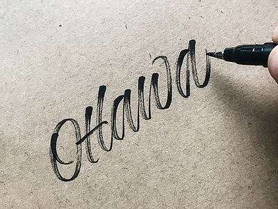 Ottawa brushtype calligraphy handlettering handmade handmadetype lettering logotype maker sketch tombow