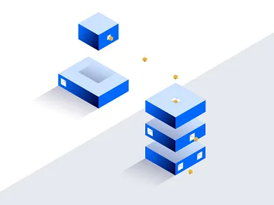 Marketing Automation automation illustration isometric shading
