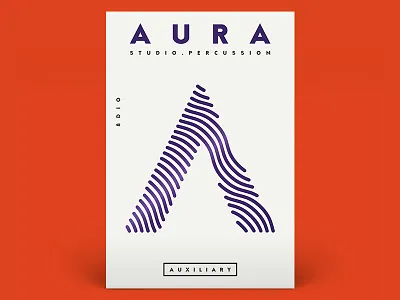 Aura Auxiliary Cover album cover cover art illustration minimal simplicity vector