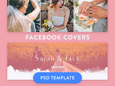 Facebook covers template cover facebook graphic design psd template wedding