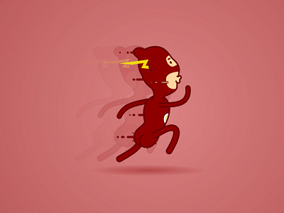 Flash cute flash hero super hero